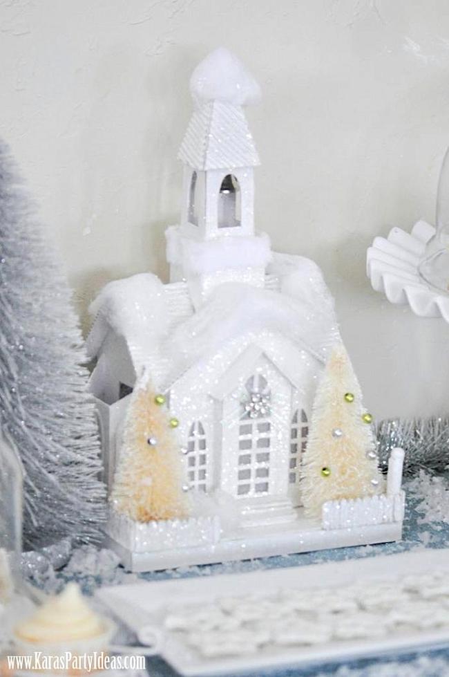 Up on the Housetops Holiday Christmas Party via Kara's Party Ideas- www.KarasPartyIdeas.com-11