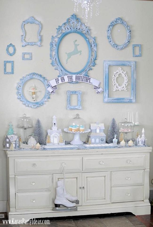 Up on the Housetops Holiday Christmas Party via Kara's Party Ideas- www.KarasPartyIdeas.com-30