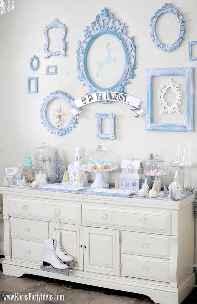 Up on the Housetops Holiday Christmas Party via Kara's Party Ideas- www.KarasPartyIdeas.com-39