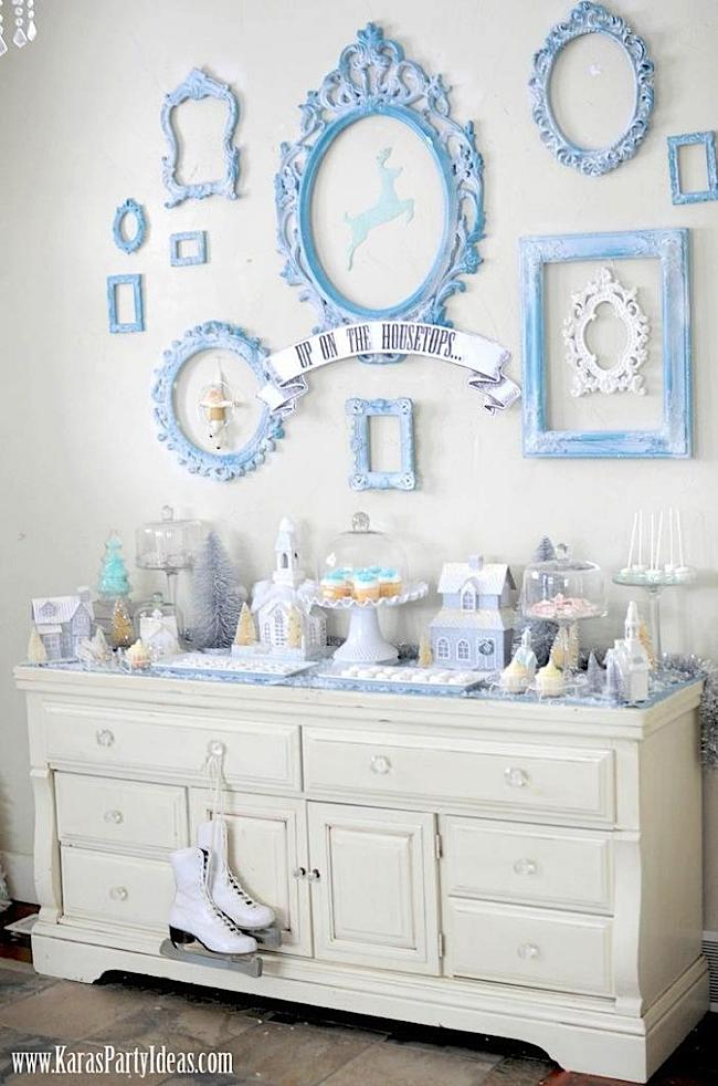 Up on the Housetops Holiday Christmas Party via Kara's Party Ideas- www.KarasPartyIdeas.com-40