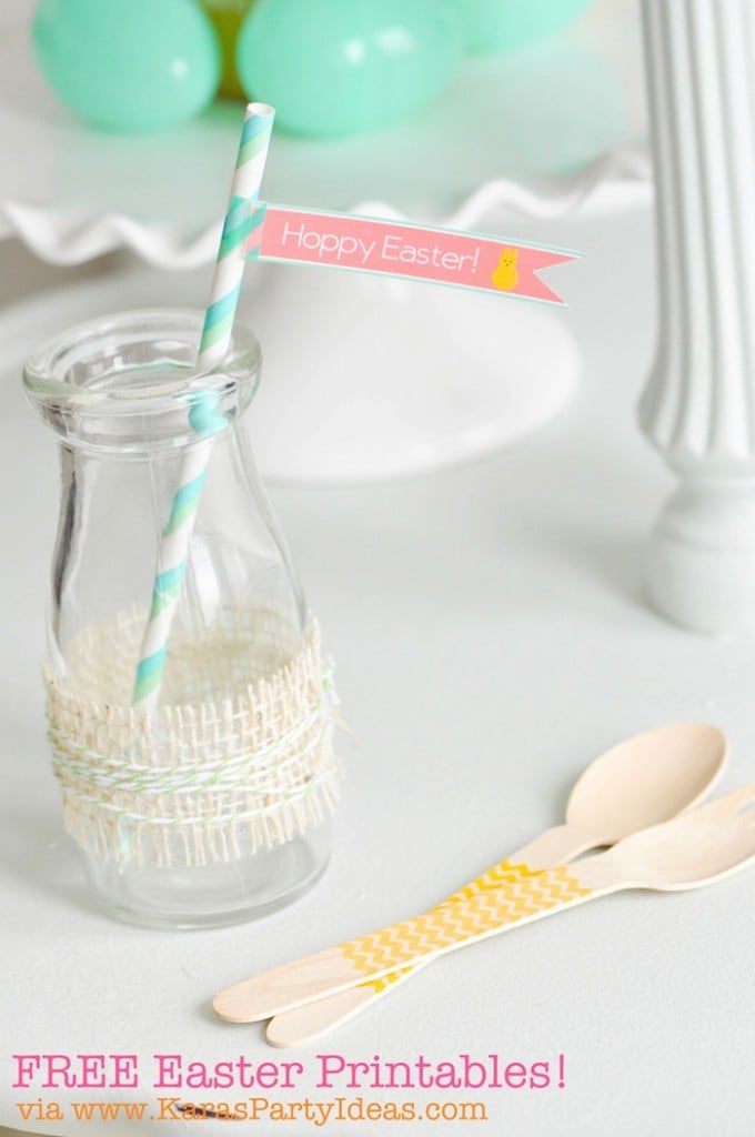 FREE Easter Party Printable Tags + Cupcake Toppers via Kara's Party Ideas KarasPartyIdeas.com-10 (3)