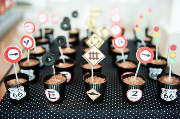 Cars themed birthday party via Kara's Party Ideas Disney